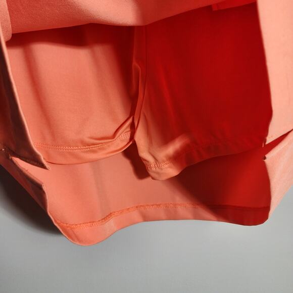 Greg Norman NWT peach colored golf skort skirt with shorts woman's size 10 - Picture 9 of 10